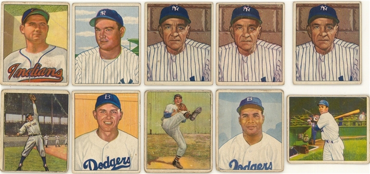 1950 Bowman Collection (297) Including Hall of Famers